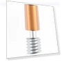 Copper+ Titanium Alloy Heatbreak Throat — 3D Printer Extruders, Creality