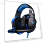 Thumbnail Over-ear Gaming Headset with Mic and LED Light — On-Ear Headphones, KOTION EACH