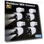 2K HD Outdoor WiFi Cameras for Home Security - 4 Pack — Security Cameras