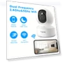 2K Smart WiFi Camera for Indoor Surveillance - 360° Panoramic View — Cameras & Monitors, Boykeep