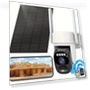 4G LTE Solar Cellular Security Camera with Local SIM & SD Card — Smart Home Security
