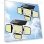 Solar Lights Outdoor - 3000lm 423 Led Motion Sensor Security Flood Lights — Outdoor Security & Flood Lighting