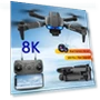 4K HD Dual Camera Drone with Key Hold Mode and 360° Flips — Drones