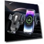 15W Fast Charging Auto Clamping Car Phone Holder Wireless Charger — Vehicle Power Solutions