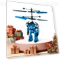 Induction Aircraft Robot Toy with Automatic Obstacle Avoidance — Interactive Figures & Robots