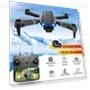 Foldable Drone with Dual Cameras, Remote Control Quadcopter for Beginners — Drones, E99