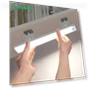 Motion Sensor Cabinet Light - USB Rechargeable & Battery Powered — Under-Cabinet Lights