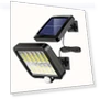 Solar Outdoor LED Street Light with Motion Sensor — Outdoor Security & Flood Lighting