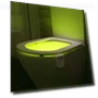 16 Color Toilet Night Light with Motion Sensor — Black Light