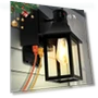Porch Lights with GFCI Outlet and Motion Sensor — Outdoor Security & Flood Lighting, Hihuos