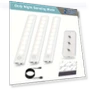 Rechargeable Battery Operated Motion Sensor Under Cabinet Lighting with Charging Station (3 Pack) — Under-Cabinet Mounts