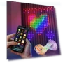 Smart Curtain Light with App, 400RGB Programmable LED for Outdoor Party Decoration — Outdoor Light Projectors