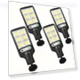 Solar LED Motion Sensor Wall Lights - 4 Pack Outdoor Flood Street Lamps — Outdoor Security & Flood Lighting