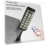 Solar-powered Outdoor Sensor Light with Remote Control - Waterproof Motion Activated Security Wall Lamp — Outdoor Security & Flood Lighting