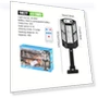 Solar Sensor Wall Lamp, 6500k LED with Motion Sensor, Outdoor Garden Security Light — Outdoor Security & Flood Lighting