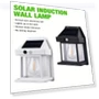 Solar Wall Lamp with Motion Sensor, Waterproof Outdoor Lighting — Outdoor Wall Lighting