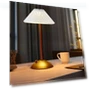 Portable LED Table Lamp with Touch Sensor, 3 Color Control, Rechargeable Desk Lamp — Study & Desk Lighting