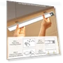 16-inch 65 LED Rechargeable Motion Sensor Under Cabinet Lights, 2 Pack — Under-Cabinet Mounts, Superdanny