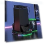 Cooling Stand with Controller Charger and RGB Lighting for Home Game Console — Cooling, & S
