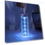 33.81oz Crystal Humidifier with USB Night Light and Desk Lamp — Air Moisturizers