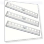3 Pack Under Cabinet Lights, 10 LED Battery Operated Motion Sensor Light Indoor — Under-Cabinet Mounts