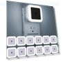 12-LED Night Light with Light Sensor, Energy Saving Plug-in for Home — Night Lights
