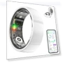 Thumbnail Ceramic Smart Health Ring with Sleep Tracker and Heart Rate Monitor — Smart Rings, Shenzhen Xinzhiyan Technology Co., Ltd.