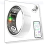 Превью Ceramic Smart Health Ring with Sleep Tracker and Heart Rate Monitoring — Smart Rings, Shenzhen Xinzhiyan Technology Co., Ltd.