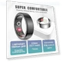 Thumbnail Smart Ring Health Tracker with Heart Rate and Blood Oxygen Monitoring — Smart Rings, Kuxlagz