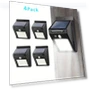 Solar Motion Sensor Wall Lights - 30 LED, Dustproof — Outdoor Security & Flood Lighting