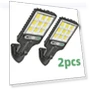 Bright Solar Outdoor Lights, 108 Cob Led Safety Waterproof Lights — Outdoor Security & Flood Lighting