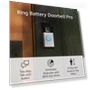 Thumbnail Battery Doorbell Pro with Two-Way Talk, 3D Motion Detection, 1536p HD+ Video — Smart Home Security, Ring