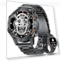 Thumbnail Military Smart Watch for Men with 100 Sports Modes, 5ATM Waterproof, Heart Rate, SpO2, Blood Pressure Monitoring — Smartwatches, SUNKTA