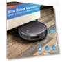 Thumbnail Robot Vacuum and Mop Combo with WiFi/App Control, Self-Charging, Ideal for Hard Floor, Pet Hair, Carpet — Smart Cleaning Robots, MAMNV