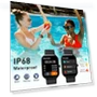 Превью 2025 Smart Watch with Bluetooth Call, 1.96" HD Fitness Tracker — Smartwatches, Motast