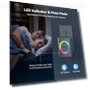 Thumbnail Wireless Doorbell with 1,970Ft Range, 60 Chimes, 5 Volume Levels, RGB Flash — Push Buttons, TECKNET