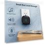 Thumbnail Wireless Doorbell with 2 Receivers 2 Push Buttons, 58 Chimes, 1000Ft Range — Push Buttons, SECRUI