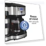Thumbnail 2-Way 12 Cup Programmable Drip Coffee Maker & Single Serve Machine — Coffee Makers, Hamilton Beach