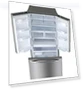 Thumbnail French Door Non-Dispenser Refrigerator, 26.1 Cu.Ft, Stainless Steel — Cooling Solutions, Winia