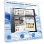Thumbnail 3.2 Cu.Ft Mini Refrigerator with Freezer, Double Door Compact Fridge — Mini Fridges, Antarctic Star
