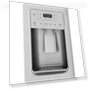 Thumbnail 36 Inch Side by Side Refrigerator with LED Lighting and Hidden Hinge — Cooling Solutions, GE