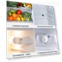 Превью 4.0 Cu.Ft. Mini Fridge with Freezer, Double Door Small Refrigerator — Mini Fridges, Upstreman