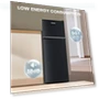 Превью 4.0 Cu.Ft. Mini Fridge with Freezer, Double Door Small Refrigerator — Mini Fridges, Upstreman