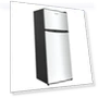 Thumbnail 4.0 Cu.Ft Small Refrigerator with Freezer, Double Door, Stainless Steel — Mini Fridges, BANGSON