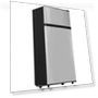 Превью 4.5 Cu.Ft Mini Fridge with Freezer, 2 Doors, Adjustable Shelves — Mini Fridges, Manastin