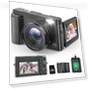 Thumbnail 4K Digital Camera for Photography and Video with Autofocus and Anti-Shake — Compact Digital Cameras, Zostuic