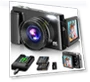 Thumbnail 4K Digital Camera for Photography Autofocus with 180° Flip Screen — Mirrorless Cameras, Duluvulu