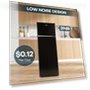 Thumbnail 7.7 Cu.Ft. Double Door Refrigerator with Freezer, Adjustable Thermostat, Large Capacity — Cooling Solutions, Upstreman
