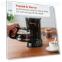 Thumbnail Automatic 4-Cup Brew & Drip Coffee Maker with Pause N Serve — Single-Cup Coffee Makers, Elite Gourmet