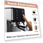 Thumbnail 20Bar Espresso Machine with Dual Boiler & Milk Frother — Coffee & Espresso Combos, Tesslux